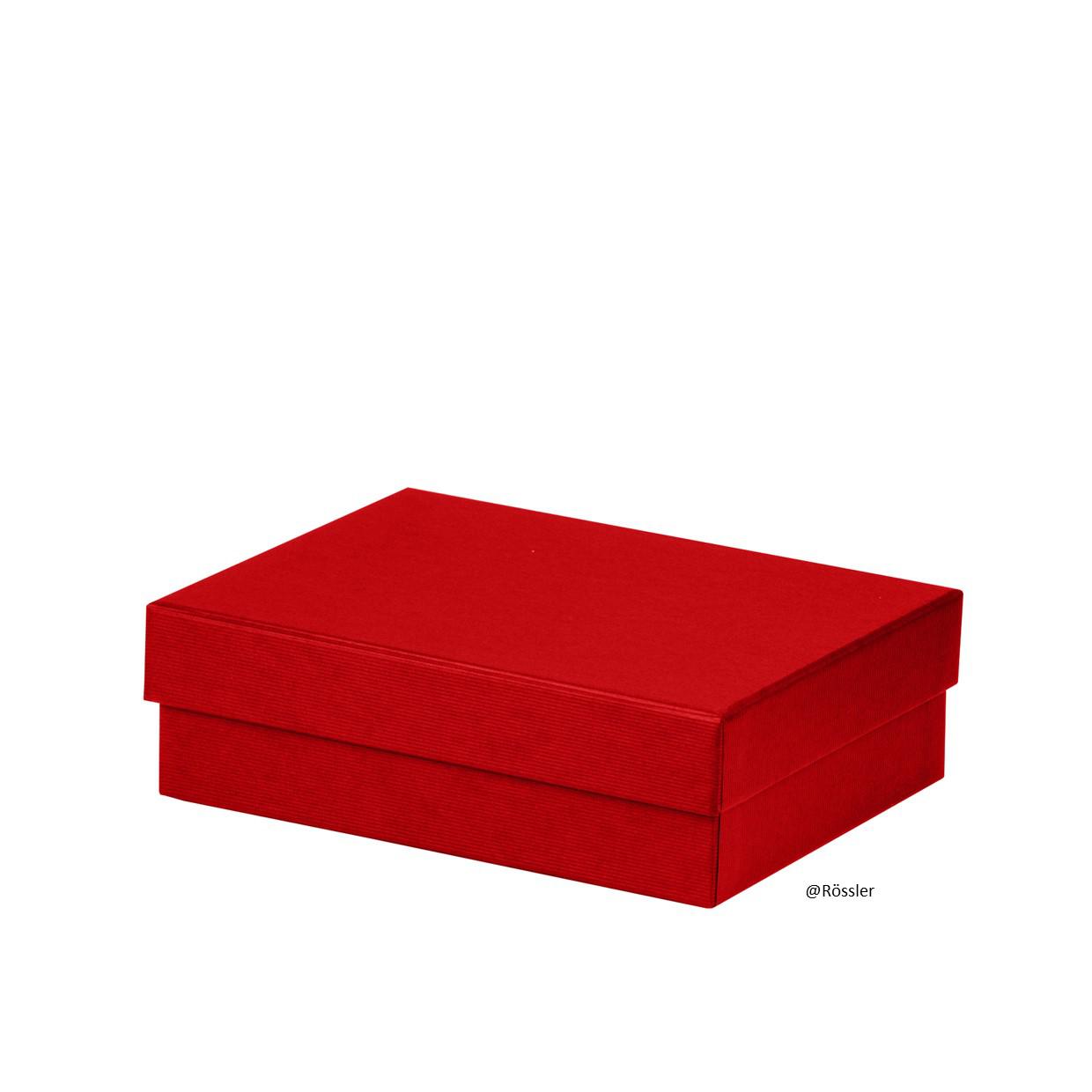 Geschenkschachtel 140x190x60 mm Rot